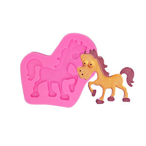 Moldes de vaca con tema de animales, <span class=keywords><strong>Fondant</strong></span>, Chocolate, Sugarcraft, arcilla, manualidades, pasteles, moldes de <span class=keywords><strong>caballo</strong></span> - Product Image 4