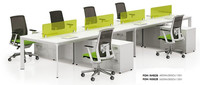 Privé unique département financier poste de travail ordinateur bureau bureau coin mobilier de bureau avec une grande visibilité