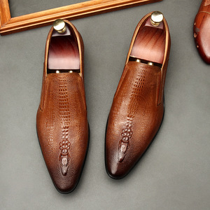 Nueva Tendencia 2025: Mocasines Negros con Cordones y Punta Cuadrada para Hombre, Transpirables, Ligeros, Elegantes, de Cuero Genuino, para Bodas - Product Image 1