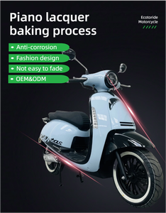 2025 mejor venta de alta velocidad 45 km/h motocicleta eléctrica de larga duración 2000W EEC 60V batería de litio mejor velocidad máxima 60V26A Ratro - Product Image 3