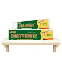 Dentifrice blanchissant à la menthe fraîche Orbit&White Herbal Miswak avec de la niacinamide pour usage domestique, élimine les taches dentaires, taille standard 100g