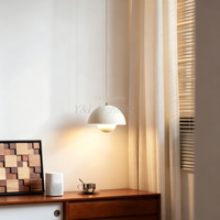 Suspension moderne en forme de pot de fleurs, abat-jour en métal brillant bordeaux, lampe suspendue pour îlot de cuisine, table à manger, chambre à coucher, décoration intérieure