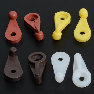 Clip de fixation en plastique pour miroir, boucle de fixation murale détachable, résistant à la corrosion, pour armoires, placards, bibliothèques, miroirs - Product Image 1