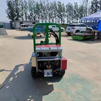 Récolteuse de fruits automotrice sur chenilles, type secoueur d'arbres, pour olives, noix, amandes et autres fruits et plus encore