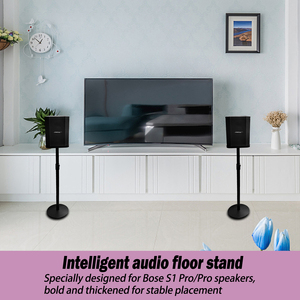 Soporte de Piso <span class=keywords><strong>para</strong></span> Altavoz al por Mayor Compatible con Altavoz <span class=keywords><strong>BOSE</strong></span> S1 Pro/Pro+ Soporte de Piso <span class=keywords><strong>para</strong></span> Altavoz Antivibración - Product Image 4