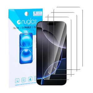 2.5D 9H Cubierta completa Película protectora de pantalla de vidrio templado <span class=keywords><strong>Protector</strong></span> transparente <span class=keywords><strong>para</strong></span> <span class=keywords><strong>iPhone</strong></span> 11 <span class=keywords><strong>12</strong></span> 13 14 15 16 Pro Max - Product Image 1