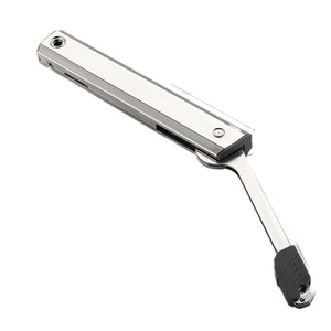 Barras de soporte de puerta corredera sin hierro Accesorios de soporte de hardware de gabinete colgante-Soportes de soporte de gabinete superior - Product Image 1