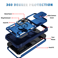 Coque antichoc pour Samsung A12 A32 A52, coque de téléphone rigide 2 en 1 pour Galaxy A13 A33 A53