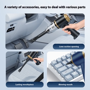 5 in1 portatile senza fili soffiatore polvere Brushless 15000PA grande aspirapolvere integrato per auto briciole di peli di animali domestici - Product Image 3