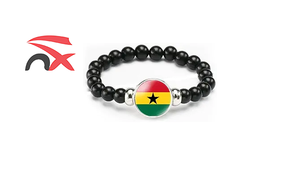 Set de Regalo para Fanáticos <span class=keywords><strong>del</strong></span> Fútbol de Ghana, Venta Directa, Decoración de <span class=keywords><strong>Bar</strong></span>, <span class=keywords><strong>Camiseta</strong></span>, Gafas de Sol, Pulsera, Pins Promocionales - Product Image 6