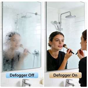 Hoog rendement polyimide spiegelontwasemingspad, PI geëtste verwarmingsfolie voor slimme spiegels in badkamer/hotel - Product Image 6