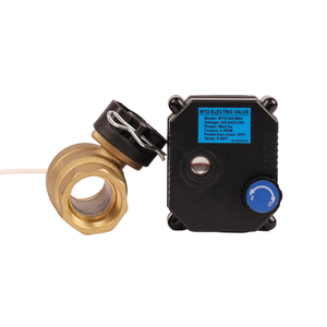 Petit actionneur de contrôle de l'eau vanne à boisseau sphérique rotative en laiton à moteur électrique miniature intelligente à 2 voies Installation rapide OEM - Product Image 1