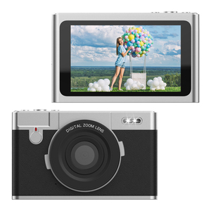 Appareil photo numérique compact rétro portable en gros d'usine avec zoom numérique CMOS et écran tactile IPS pour vlog de voyage et cadeau d'anniversaire - Product Image 1