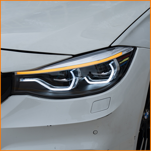 Für BMW 3er GT F34 2013-2020 Bi-LED Projektor-Scheinwerfer Upgrade 5er-Serie Design Blauer Laser-Rahmen Vordere Lampeneinheit - Product Image 4