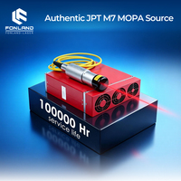 Machine de marquage laser à fibre JPT 20W 30W 60W 100W, nouvelle génération, refroidie par air, avec contrôle EZ CAD pour acier coloré - Multifonctionnelle AI/DXF/DST
