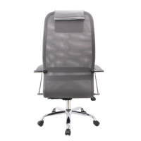 Chaise de bureau exécutive moderne en maille à dossier haut, ergonomique, réglable en hauteur et pivotante, vente en gros