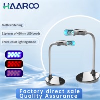 Appareil de blanchiment dentaire professionnel de bureau à 11 LED avancé avec lumière bleue, rouge et violette pour clinique