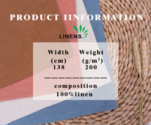 4821 # शुद्ध लिनन कपड़े 1980 के लिए शरद ऋतु के सर्दियों के कपड़े जैकेट 138 सेमी चौड़ाई के लिए लड़कों की लड़कियों के लिए बुना तकनीक - Product Image 6