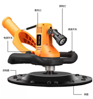 Outils de décoration et de construction : Machine électrique portative pour le lissage du ciment, du mortier et du plâtre sur murs et sols
