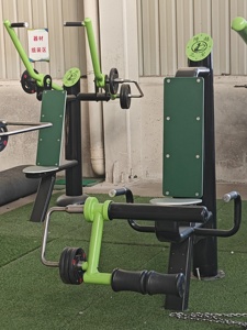 Équipement de <span class=keywords><strong>fitness</strong></span> extérieur multifonctionnel de qualité commerciale, résistant à la rouille, pour parcs et gymnases communautaires - Product Image 3