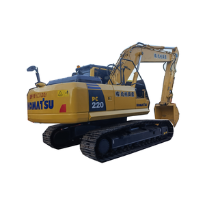 Prix raisonnable Excavatrice sur chenilles Komatsu PC220 d'occasion en parfait état de fonctionnement Les composants de base comprennent un moteur en vente - Product Image 1