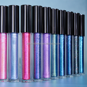 <span class=keywords><strong>Mascara</strong></span> à cils scintillant <span class=keywords><strong>de</strong></span> luxe argenté rose, hautement pigmenté, avec logo personnalisé, effet duo-chrome, best-seller - Product Image 5