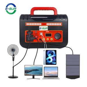 Station d'alimentation portable ESUN 300W, <span class=keywords><strong>batterie</strong></span> de stockage d'énergie solaire 256Wh pour le camping, la maison, la sauvegarde, USB PD 60W, 2 prises AC rapides - Product Image 3