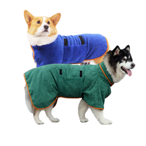 Super Soft Quick <strong>Drying</strong> Thick Soft <strong>Dog</strong> Bath Robe Microfibre Pet <strong>Dog</strong> Bath <strong>Towel</strong> - Product Image 1
