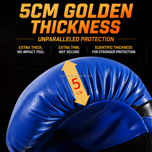 Guantes de <span class=keywords><strong>Boxeo</strong></span> de 5CM de Grosor, Alta Protección, Guantes de Entrenamiento <span class=keywords><strong>para</strong></span> Hombres, Mujeres y Niños, Guantes de Kickboxing y MMA <span class=keywords><strong>para</strong></span> <span class=keywords><strong>Principiantes</strong></span> - Product Image 2