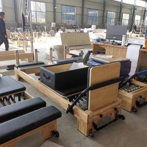 Venta directa de fábrica, máquina de cama de núcleo duradero, cama portátil, reformador de Pilates de madera - Product Image 6