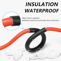 Tubo Termocontraíble de 6mm ~14mm, Relación de Contracción 2:1, para Reparación de Cables, Funda Aislante de Poliolefina, Revestimiento para Cables, Tubo Retráctil