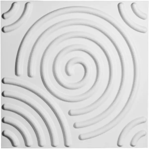 circle design 3d pvc wall panel plastic wallpaper for washroom