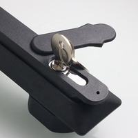 Serrure Longyu MS100 en plastique, étanche, antivol, à clé, pour armoire industrielle