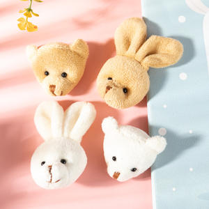 Broche de Conejo de Peluche con Orejas Grandes, Accesorio para Bolsos, Calcetines, Ropa, Gorros, Cuerda para el Cabello, Anillo, PickMeYA, Algodón, Fiesta, Unisex - Product Image 1