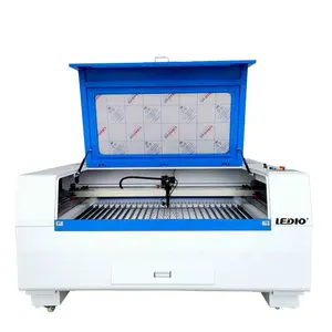 Guangzhou 1390 Machine de découpe laser pour tissu acrylique 100W Machine de gravure et de découpe laser CO2 Prix