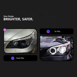 M5 E60 E61 LCI 2006 2007 2009 Lampu Depan LED <span class=keywords><strong>Angel</strong></span> <span class=keywords><strong>Eyes</strong></span> Satu Set untuk <span class=keywords><strong>BMW</strong></span> - Product Image 2
