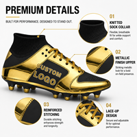 Chaussures de football à crampons hauts CEOX avec logo personnalisé, bottes de football métalliques, marque privée, fabricant OEM, printemps, été, hiver