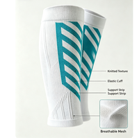 Chaussettes de compression fines pour mollets, pour la course et le football, produit de sécurité sportive