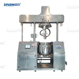 SPX Vacuum Cosmetics Mixer Homogenizer Hydraulic Milk Coffee Chemical Mixing Vacuum Emulsifier