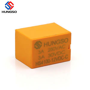 HK4100F-DC12V-SHG HF4100 HM4100F JRC-21F 5v 6 в, 12 В, 24 В постоянного тока, 250vac 12vdc 6Pin 3A HK4100F PCB реле - Product Image 2