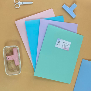 Simple A4 <strong>PP</strong> Plastic <strong>File</strong> Bag Custom Student Office Multi-color Optional Large Capacity Storage <strong>Folder</strong> for Test Papers - Product Image 5