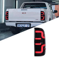 Feux arrière dynamiques à LED pour Toyota Hilux Vigo 2004-2014, feux de circulation à LED modifiés, clignotants séquentiels à LED, feux arrière