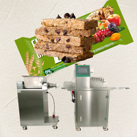 Machine de fabrication de barres de chocolat Machine de fabrication de barres de protéines de fruits Machine d'emballage d'extrudeuse de barres énergétiques
