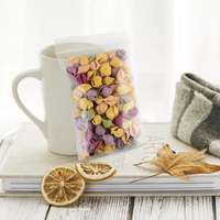 Échantillon Gratuit : Sachet Plastique Transparent Refermable à Fermeture Éclair, Grande Étanchéité, Emballage Alimentaire, Personnalisé pour Sucre et Aliments pour Animaux