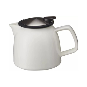 Infuseur à thé en céramique de 20 oz pour thé en feuilles, cafetière en porcelaine, théière avec infuseur en acier inoxydable et couvercle - Product Image 2