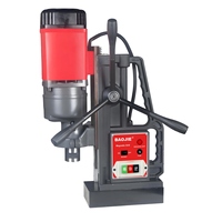 Perceuse magnétique portable BAOJIE BJ-32, machine de perçage à base magnétique robuste de 32 mm pour la fabrication de métaux et d'acier