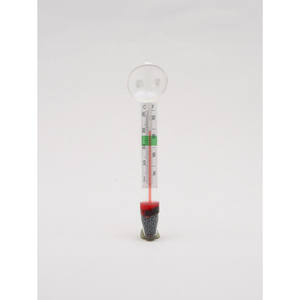 Resin and Plastic Water Thermometer for Aquarium <b>Fish</b> <b>Tank</b> <b>Square</b>-shaped Living Room Decoration Packaged in Box - Product Image 1