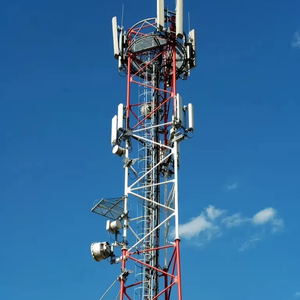 50m 3-다리 통신 타워 삼각 안테나 타워 아연 도금 강철 통신 타워 모바일 네트워크 프로젝트용 - Product Image 1