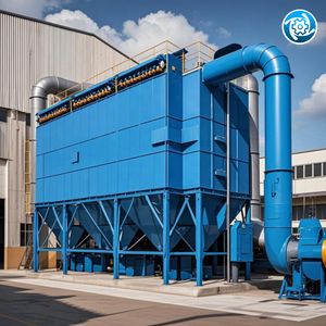 Système industriel de collecteur de poussière machiné pour le dépoussiérage supérieur dans des applications d'installation de récupération de gaz de décharge - Product Image 1