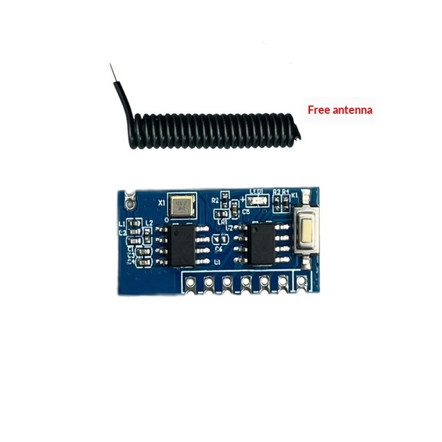 Custom 433 MHz 315 MHz RF Wireless Remote Control Receiver Module Four-channel Decoding Switch High-level Output Pin-type/SMD